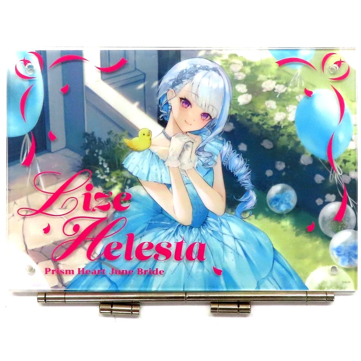 Lize Helesta Dual-layer Acrylic Panel Virtual YouTuber Nijisanji Prism Heart June Bride [USED]