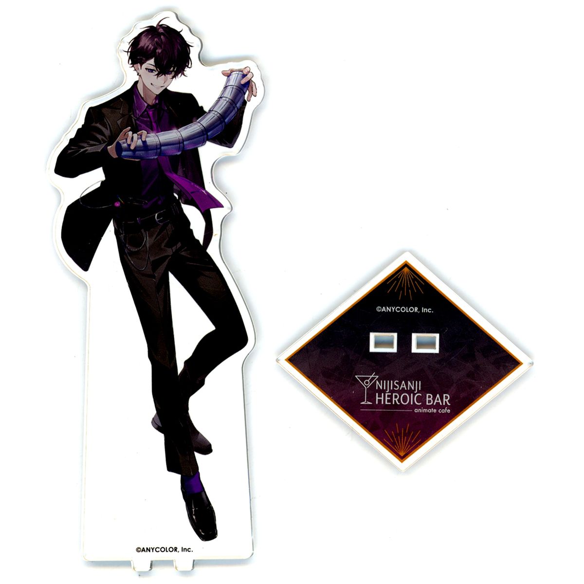 Saiki Ittetsu Acrylic Stand Virtual YouTuber Nijisanji NIJISANJI EN Heroic Bar x animate cafe [USED]