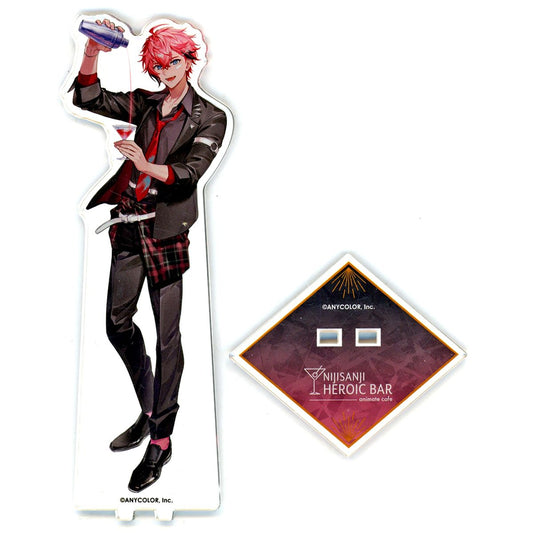 Akagi Wen Virtual YouTuber Nijisanji Acrylic Stand NIJISANJI & NIJISANJI EN HEROIC BAR x animate cafe [USED]