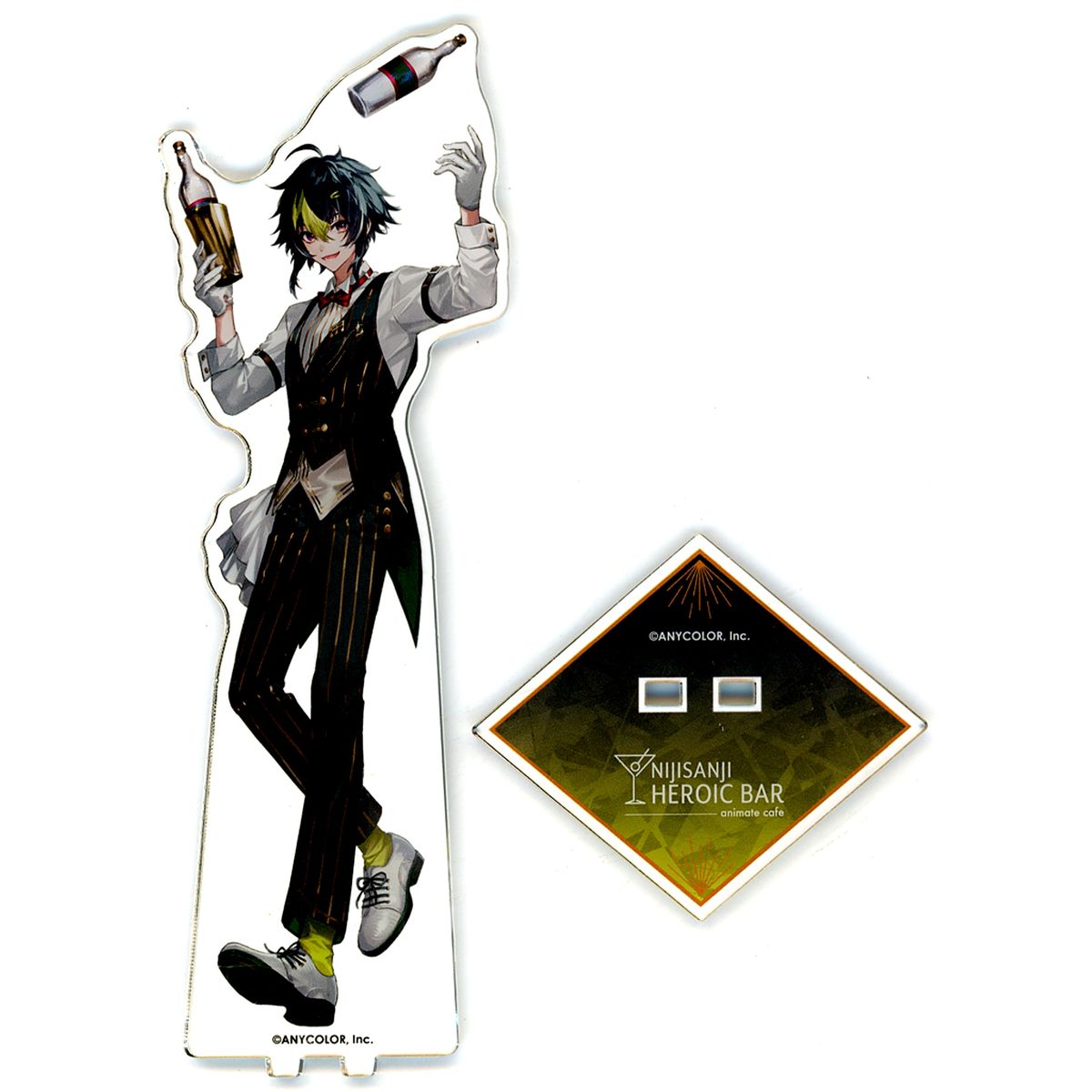 Inami Rai Virtual YouTuber Nijisanji Acrylic Stand NIJISANJI & NIJISANJI EN HEROIC BAR x animate cafe [USED]