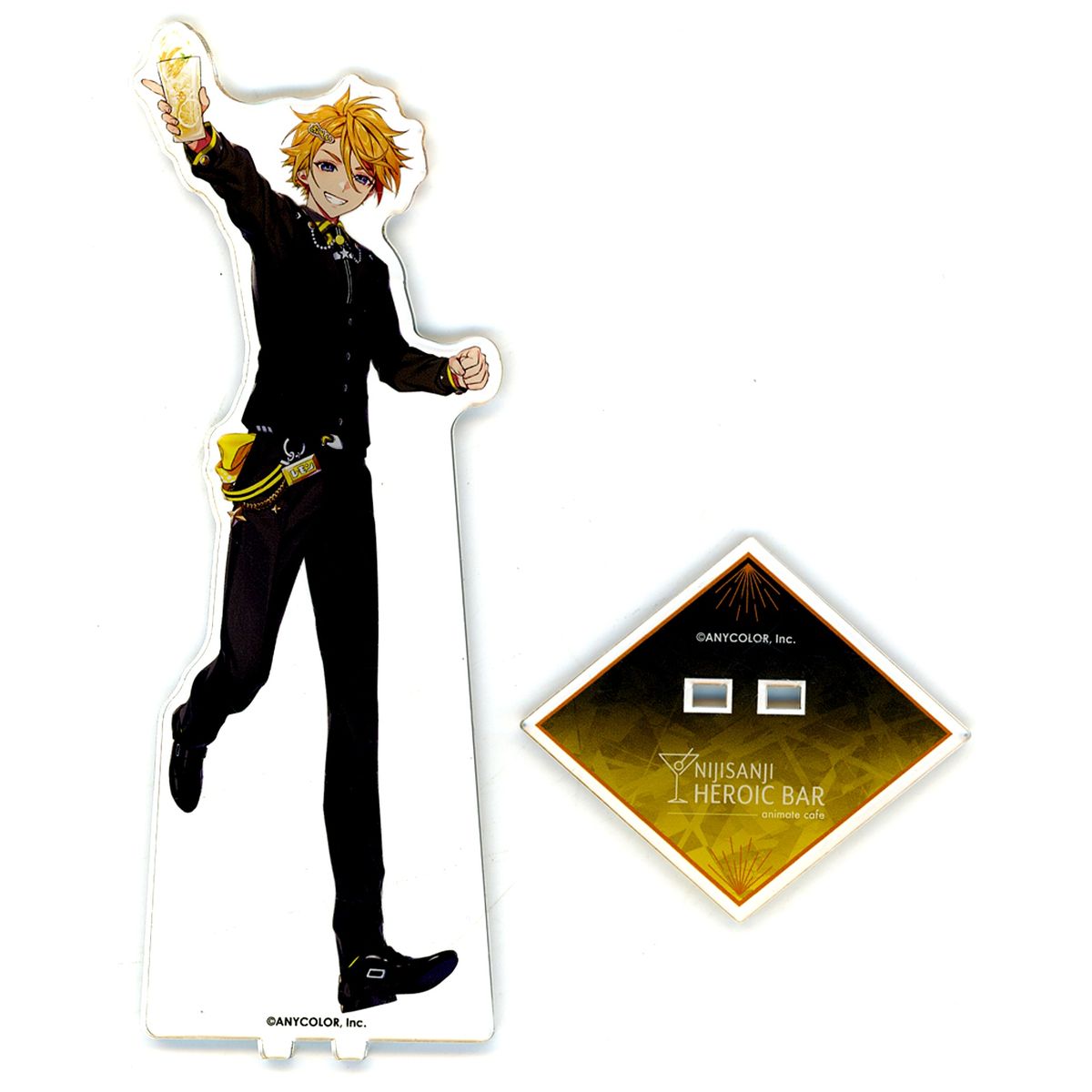 Yu Q. Wilson Virtual YouTuber Nijisanji Acrylic Stand NIJISANJI & NIJISANJI EN HEROIC BAR x animate cafe [USED]