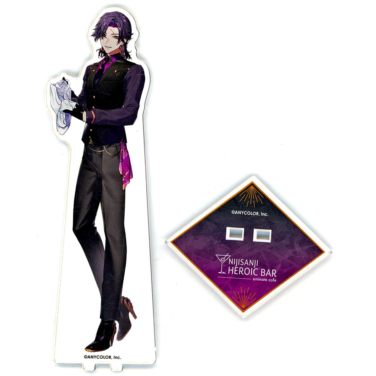 Vezalius Bandage Virtual YouTuber Nijisanji Acrylic Stand NIJISANJI & NIJISANJI EN HEROIC BAR x animate cafe [USED]
