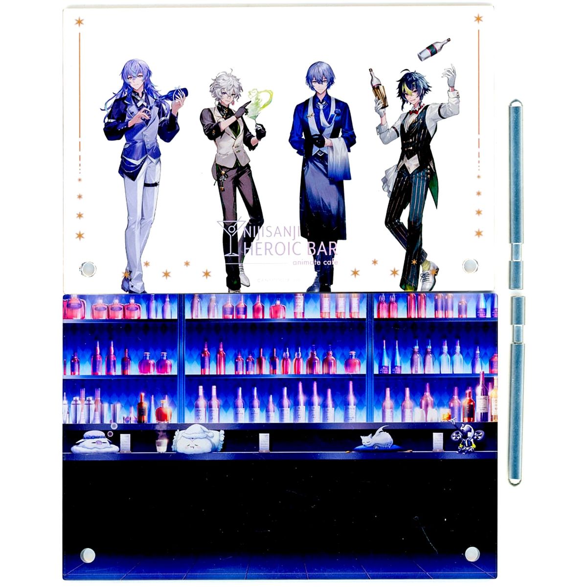 Dytica Virtual YouTuber Nijisanji Acrylic Shadow Box NIJISANJI & NIJISANJI EN HEROIC BAR x animate cafe [USED]