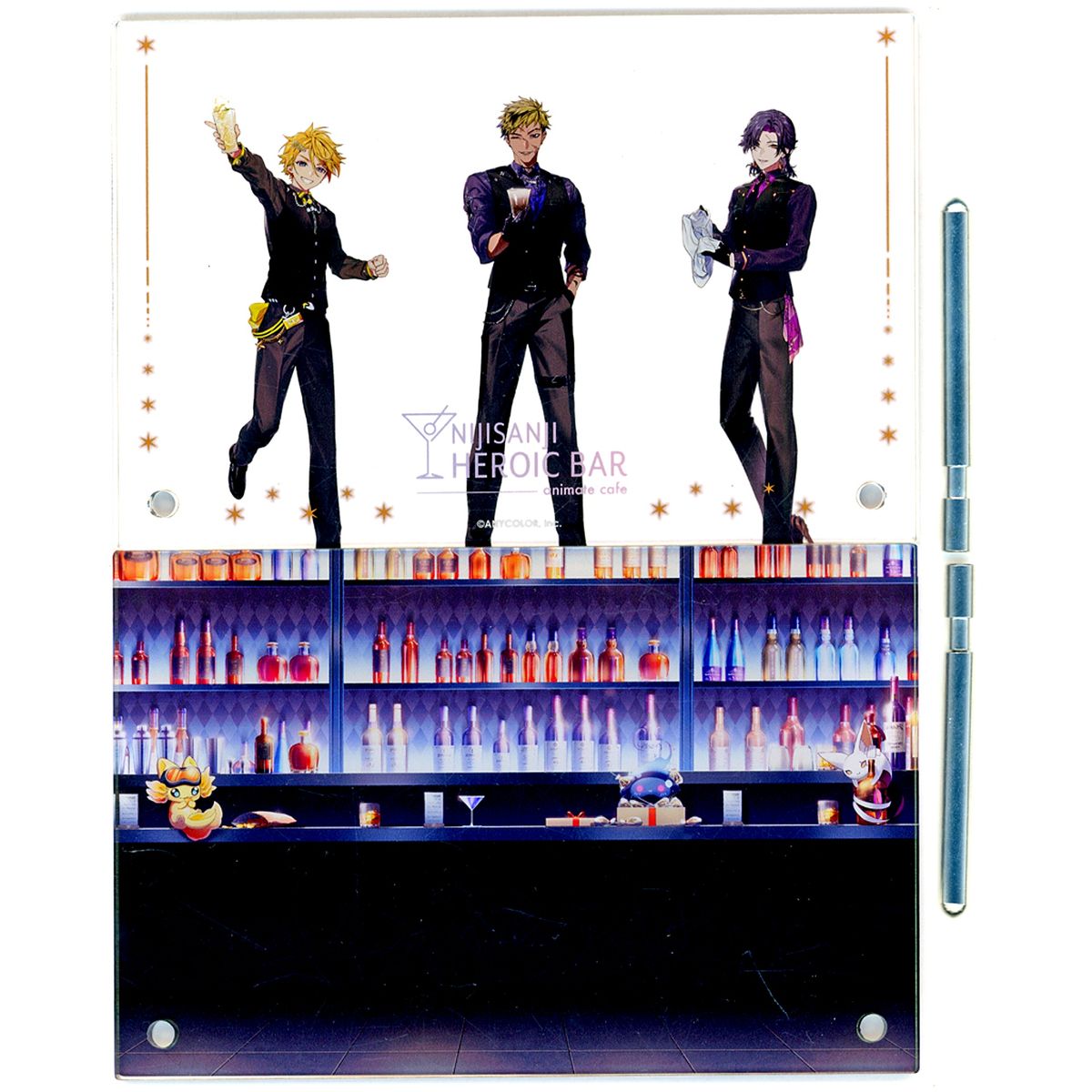 Krisis Acrylic Shadow Box Virtual YouTuber Nijisanji & NIJISANJI EN HEROIC BAR x animate cafe [USED]