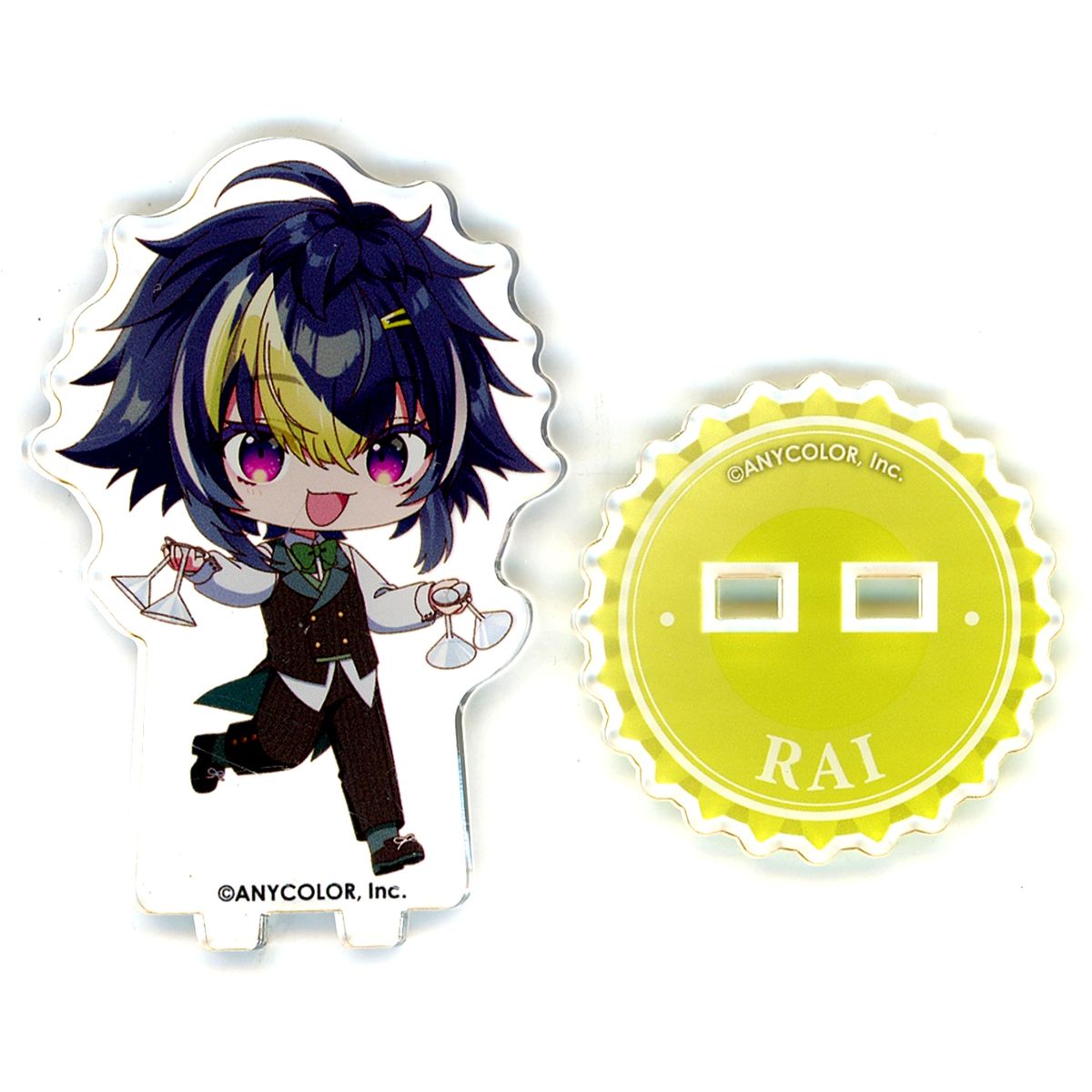 Inami Rai Virtual YouTuber Nijisanji Mini Acrylic Stand NIJISANJI & NIJISANJI EN HEROIC BAR x animate cafe [USED]