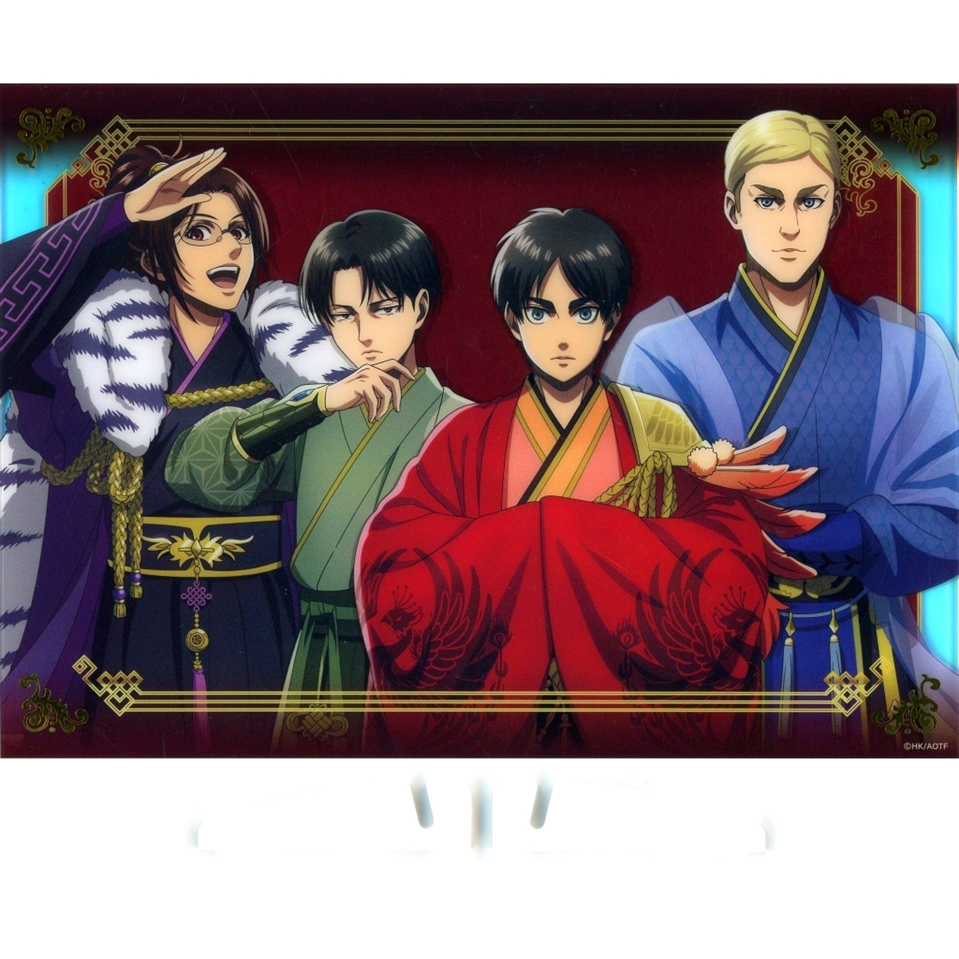 Group Divine Beast Motif Attack on Titan Acrylic Panel POP UP SHOP in Loft [USED]