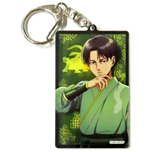 Levi Ackerman Divine Beast Motif Attack on Titan Acrylic Keychain Pop Up Shop in Loft [USED]