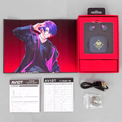 Hibari Watarai Nijisanji Virtual YouTuber Wireless Earbuds x AVIOT [USED]