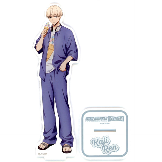 Ren Kaji Character Acrylic Stand WIND BREAKER POP UP STORE ICE CREAM 2025 Summer [USED]
