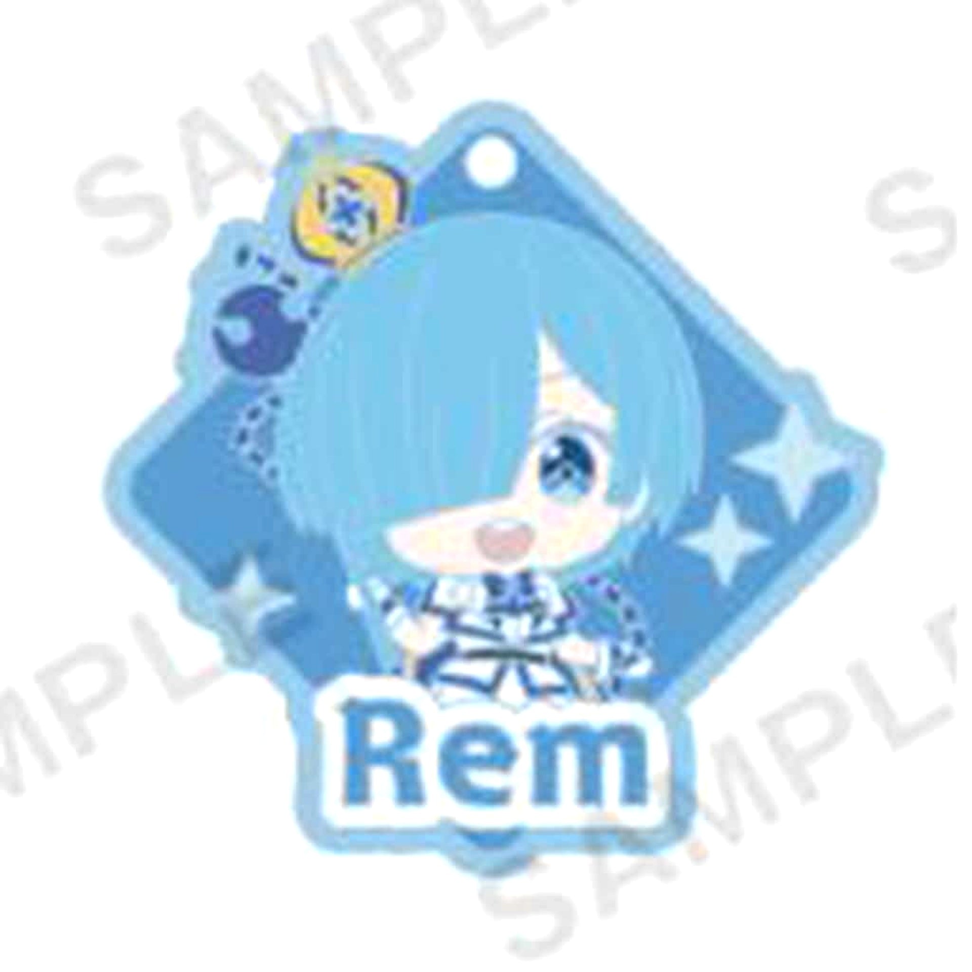 Re:ZERO -Starting Life in Another World- Rem A Capsule Rubber Strap Art Birthday Life 2025 Ver. Keychains [USED]