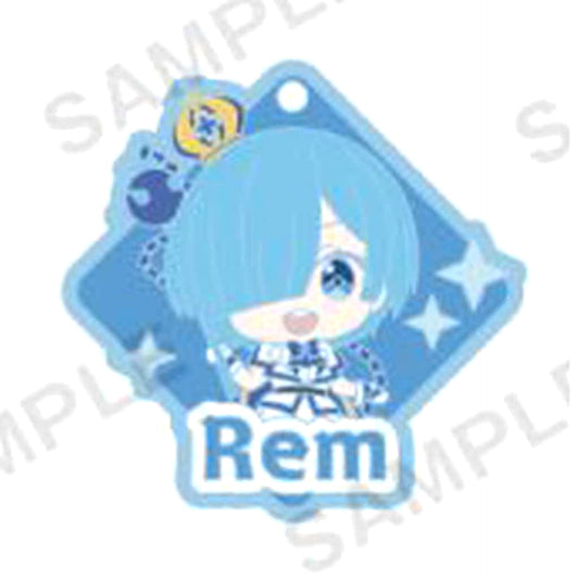 Re:ZERO -Starting Life in Another World- Rem A Capsule Rubber Strap Art Birthday Life 2025 Ver. Keychains [USED]