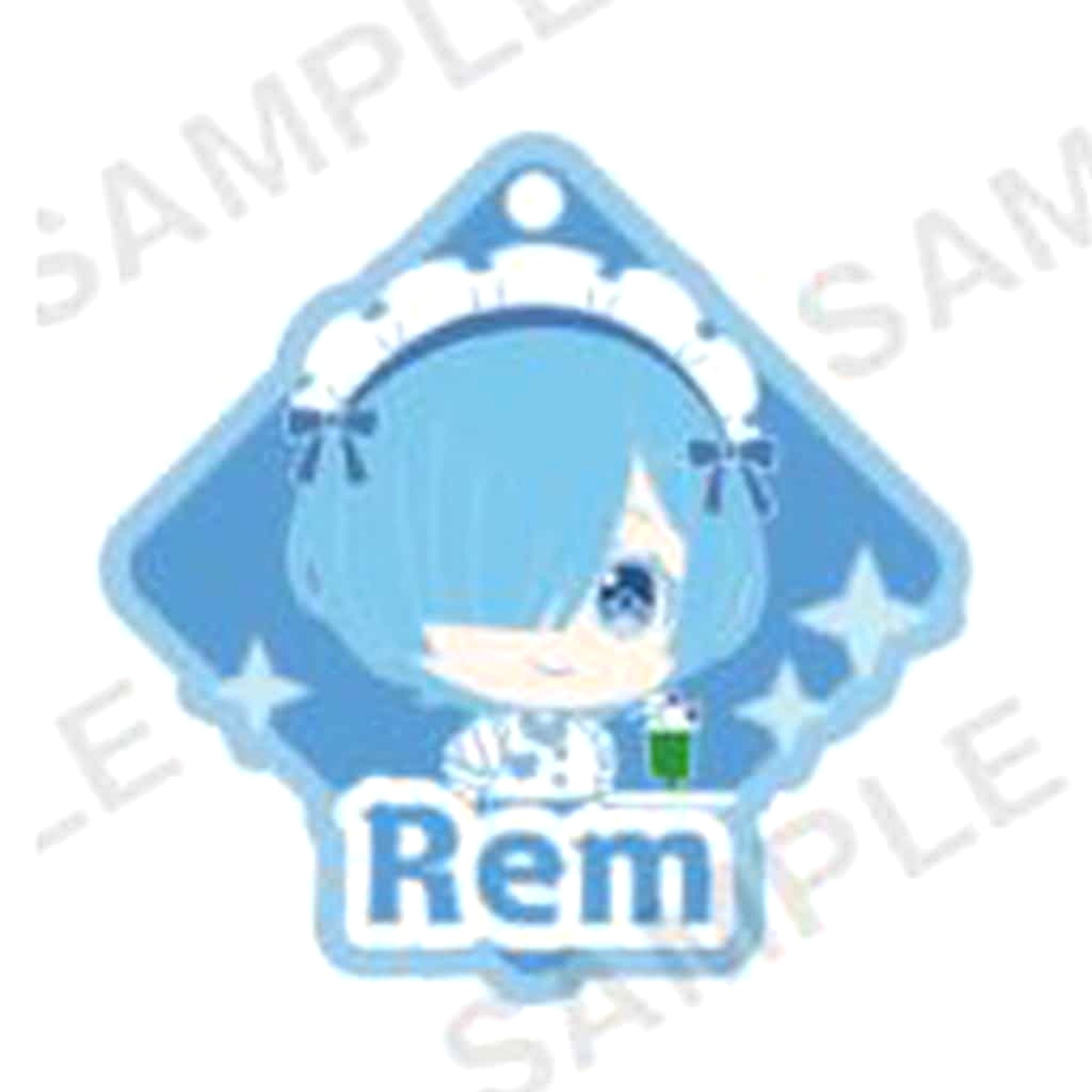 Re:ZERO -Starting Life in Another World- Rem B Capsule Rubber Strap Art Birthday Life 2025 Ver. Keychains [USED]