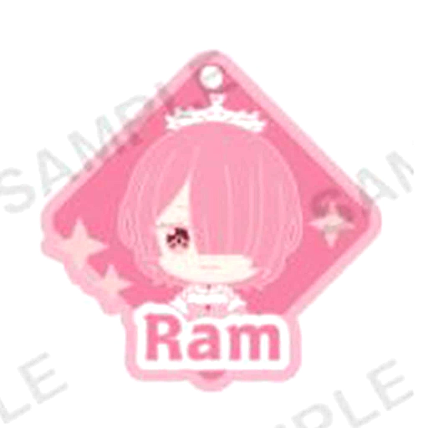 Re:ZERO -Starting Life in Another World- Ram A Capsule Rubber Strap Art Birthday Life 2025 Ver. Keychains [USED]