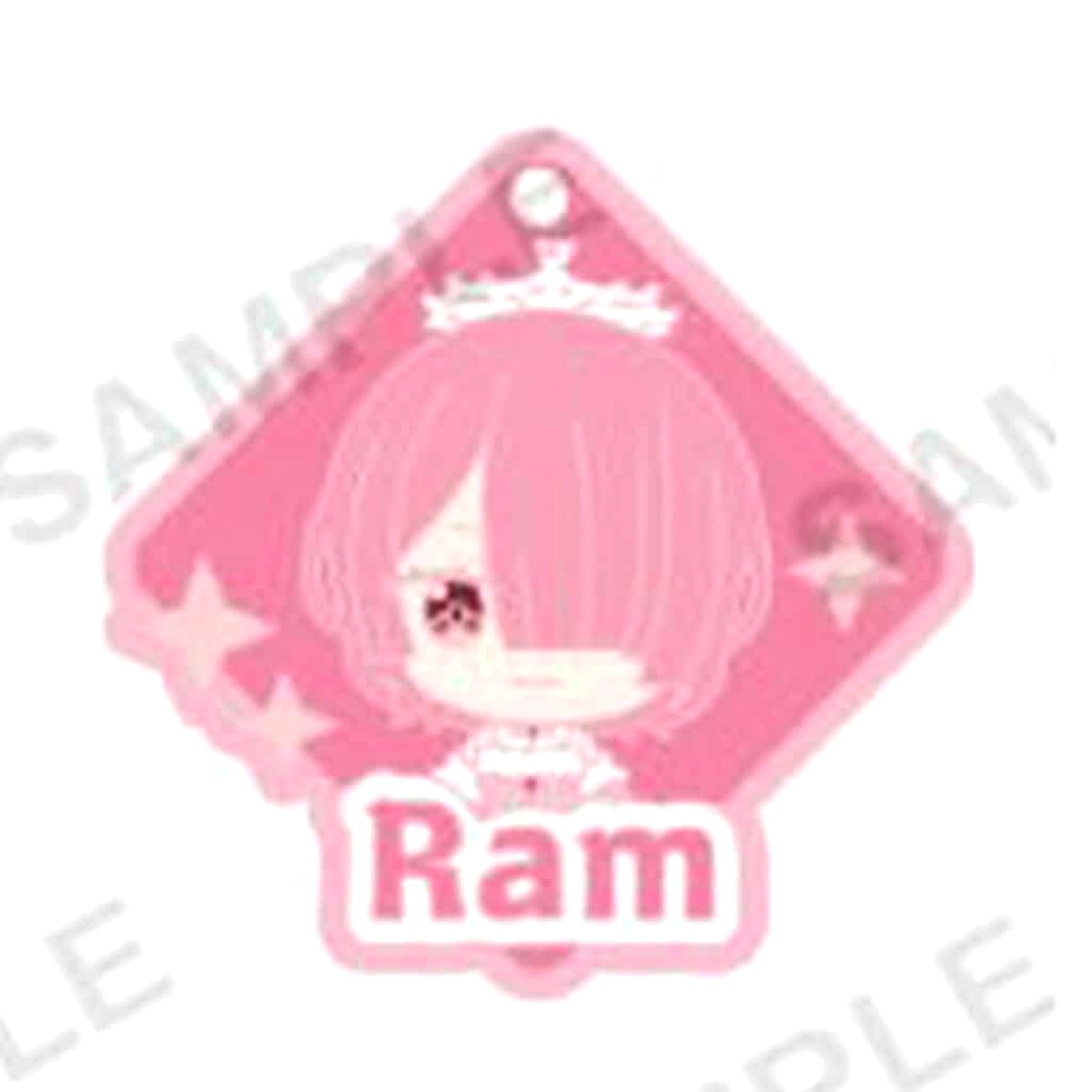 Re:ZERO -Starting Life in Another World- Ram A Capsule Rubber Strap Art Birthday Life 2025 Ver. Keychains [USED]