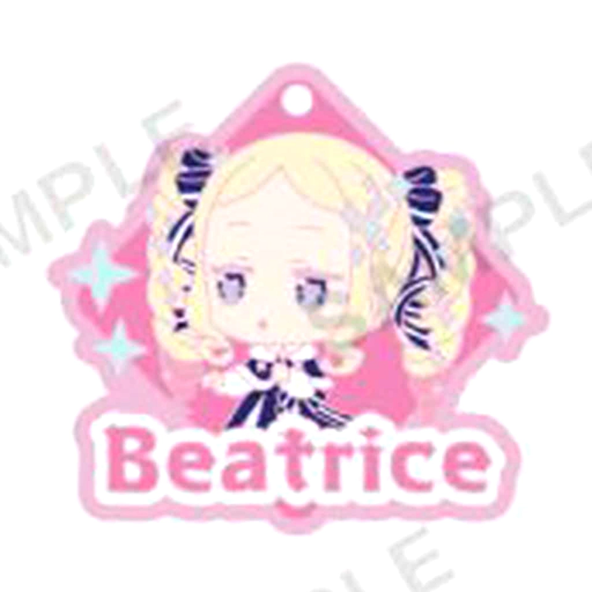 Re:ZERO -Starting Life in Another World- Beatrice Capsule Rubber Strap Art Birthday Life 2025 Ver. Keychains [USED]