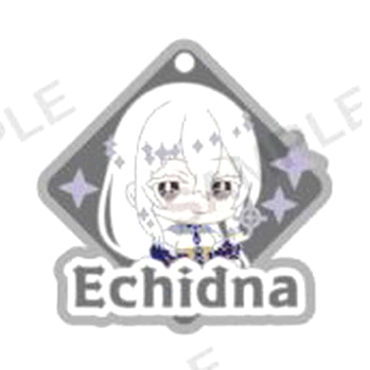 Re:ZERO -Starting Life in Another World- Echidna Capsule Rubber Strap Art Birthday Life 2025 Ver. Keychains [USED]