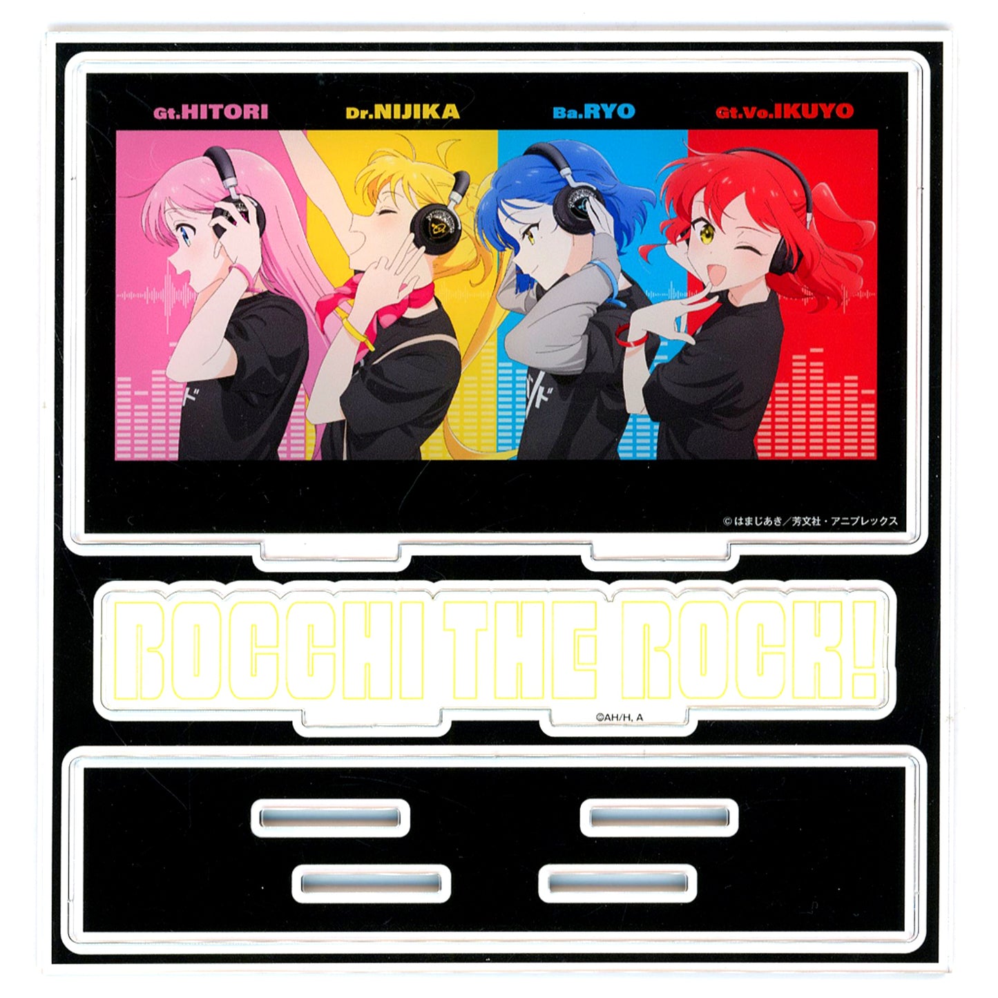 Kessoku Band Illustration Acrylic Stand Bocchi the Rock! x Onkyo [USED]
