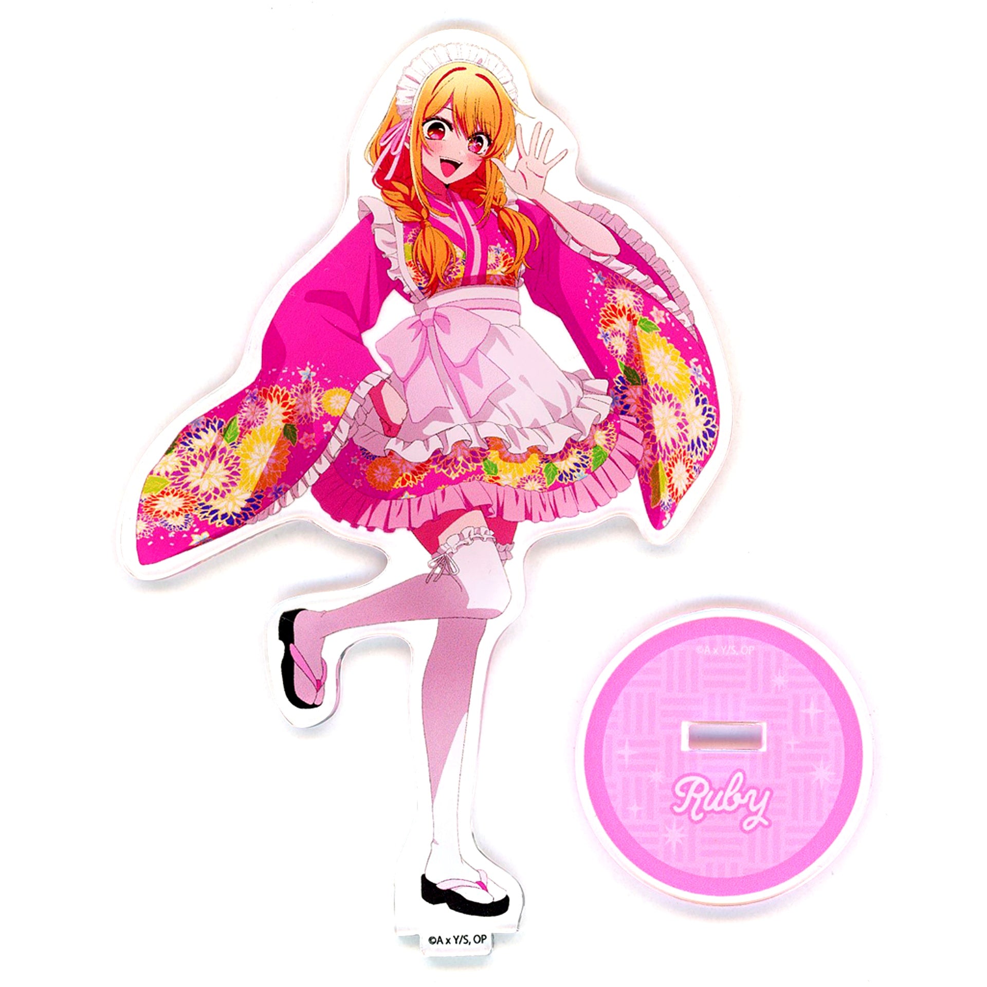 Ruby Hoshino Life-size Acrylic Stand Oshi no Ko Cafe [USED]