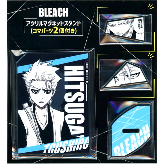 Toshiro Hitsugaya BLEACH Acrylic Magnet Stand with 2 Panel Parts [USED]