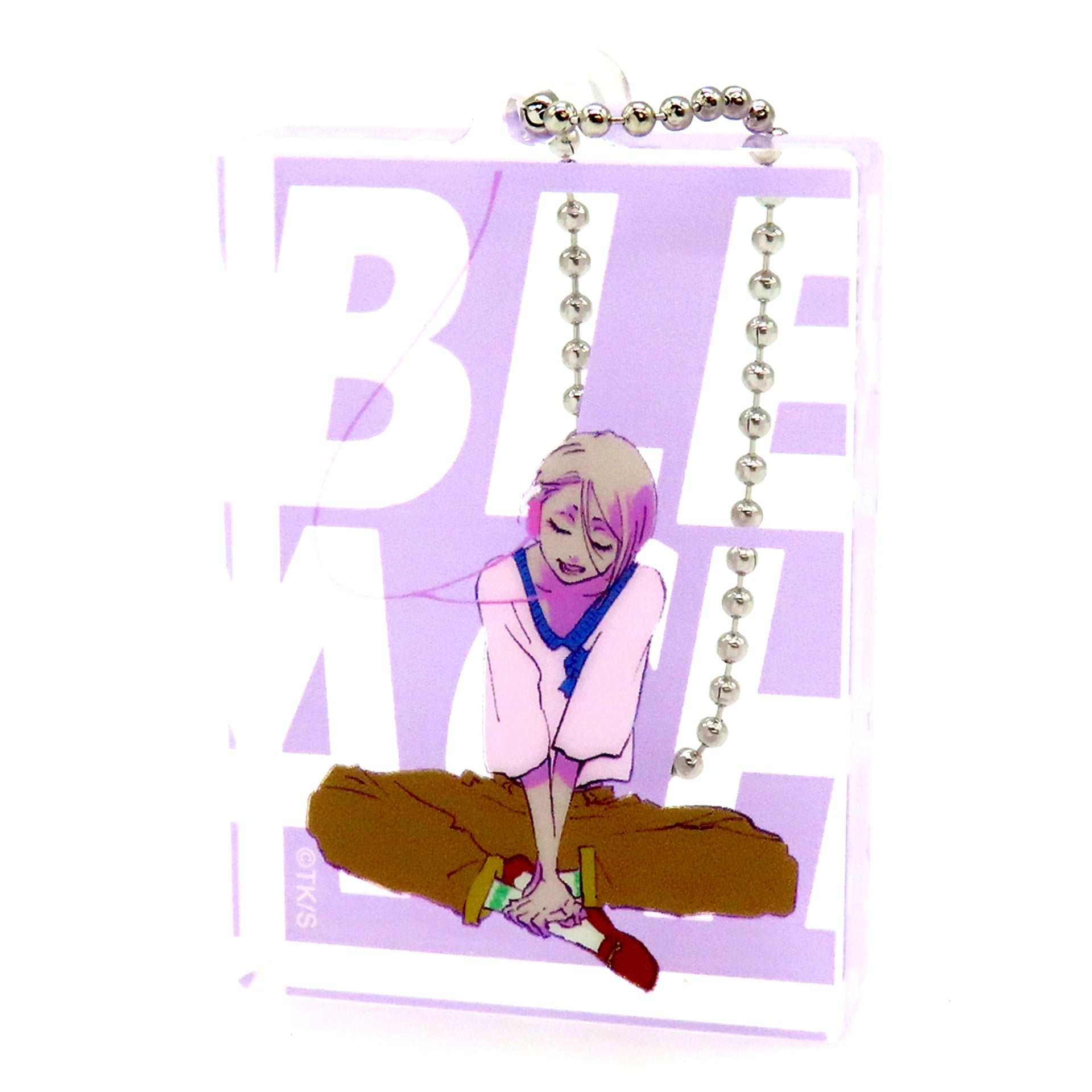 Rukia Kuchiki BLEACH THE LOCUS OF BRAVE II Acrylic Block Keychain BLACK HOLE DISCO CLUB [USED]