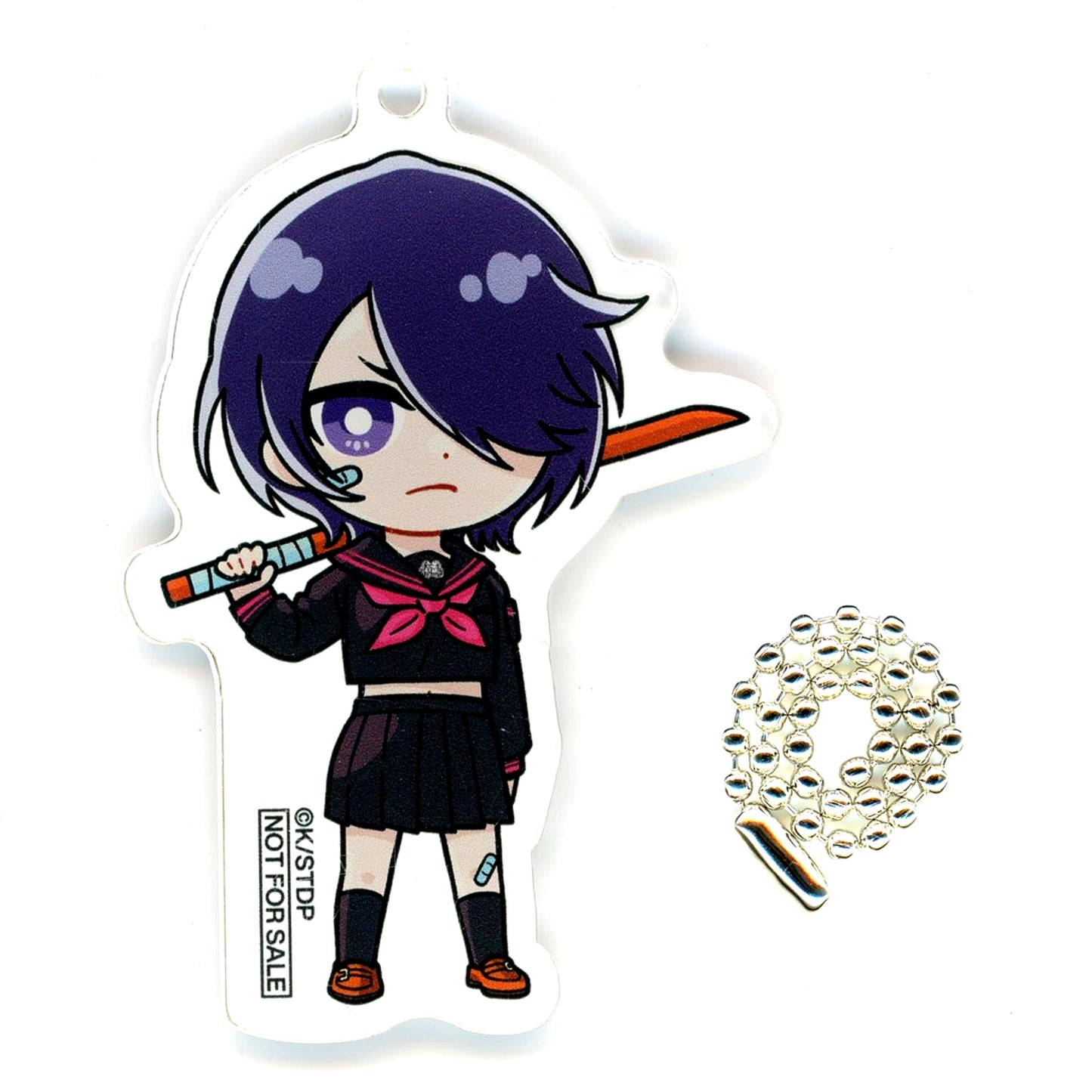 Rukia Kuchiki BLEACH x GiGO Original Acrylic Charm BLEACH-yaki Purchase Bonus Part 1 [USED]