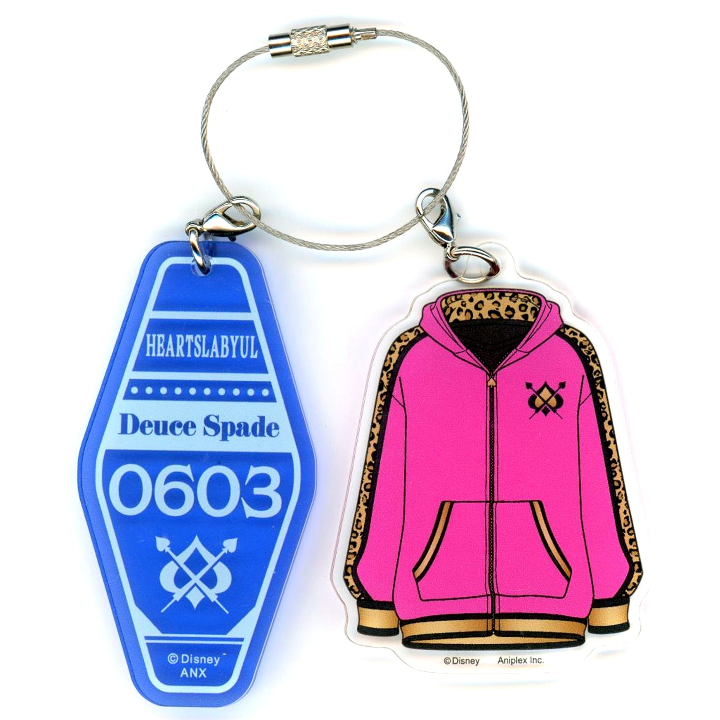Deuce Spade Disney Twisted-Wonderland Outfit Acrylic Charm Relaxing My Room ver. Deuce's Birthday Commemoration Goods [USED]