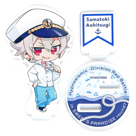 Samatoki Aohitsugi Hypnosis Mic: Division Rap Battle Trading Acrylic Stand in SWEETS PARADISE round7 [USED]