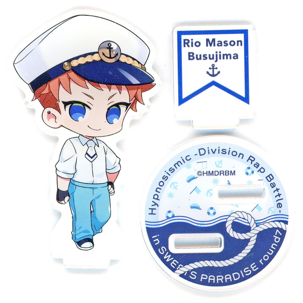Rio Mason Busujima Hypnosis Mic: Division Rap Battle Trading Acrylic Stand in SWEETS PARADISE round7 [USED]