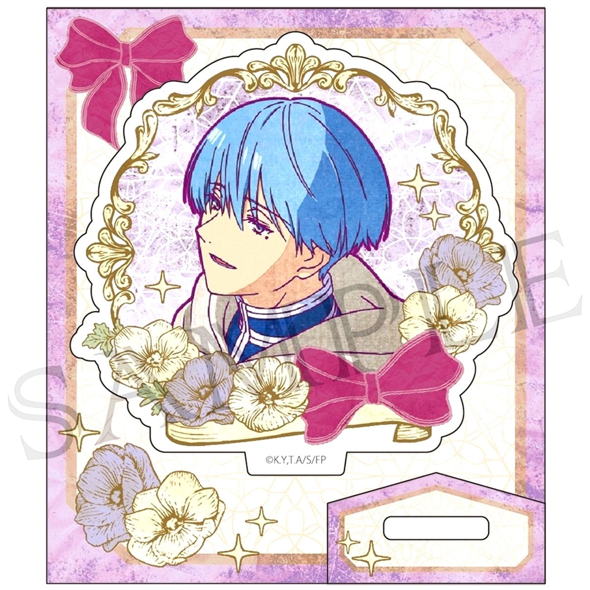 Himmel A Purple Frieren: Beyond Journey's End Vintage Series Mini Acrylic Stand [USED]