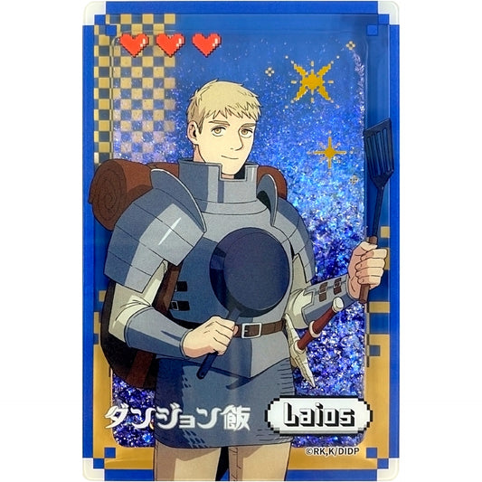 Laios Touden Delicious in Dungeon Glitter Acrylic Block [USED]