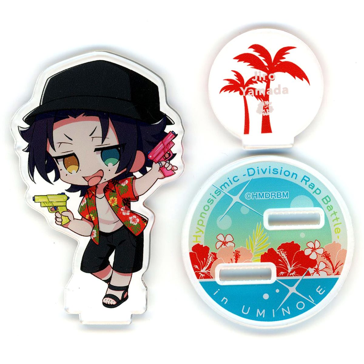 Jiro Yamada Hypnosis Mic: Division Rap Battle Trading Acrylic Stand inUMINOIE Beach House x SWEETS PARADISE [USED]