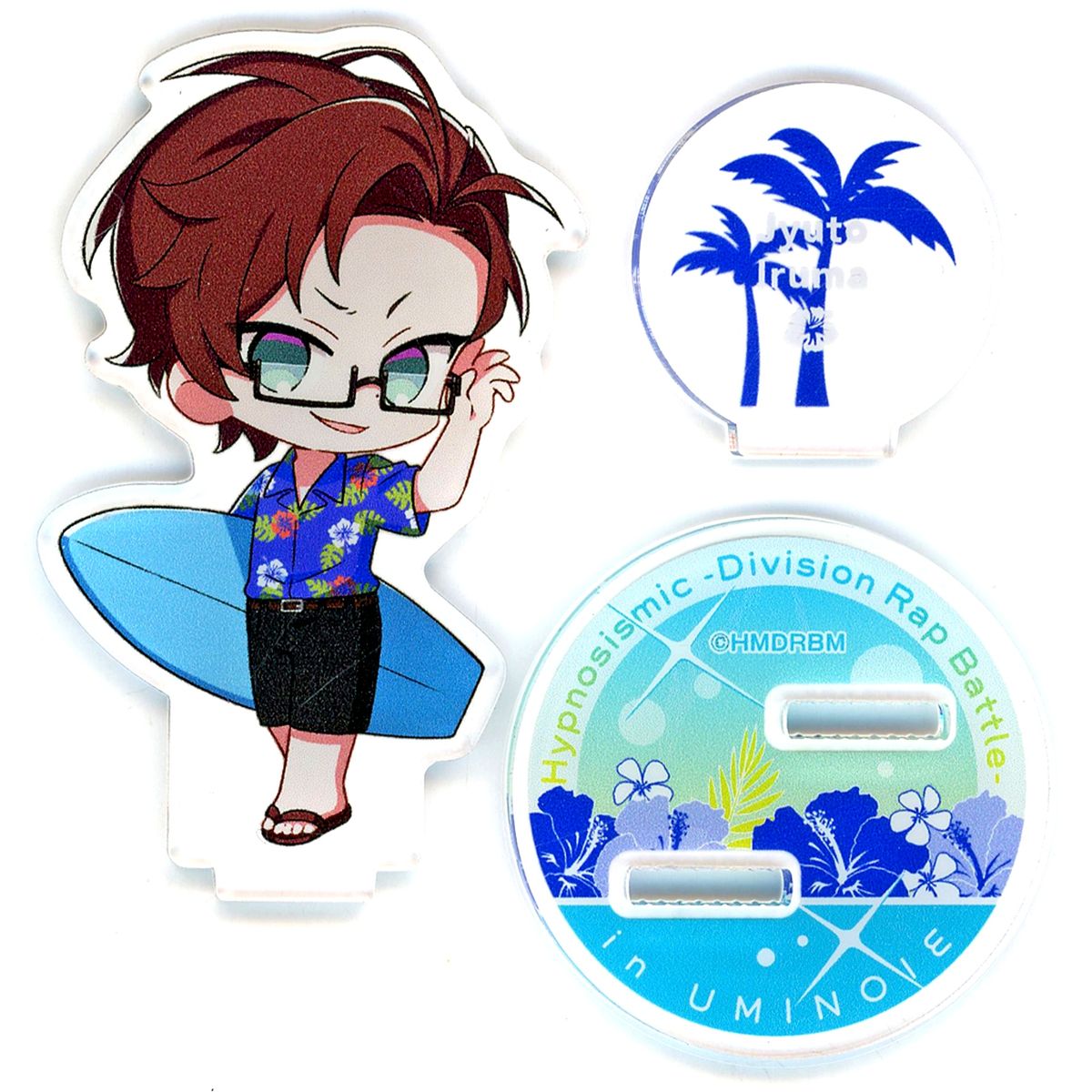 Jyuto Iruma Hypnosis Mic: Division Rap Battle Trading Acrylic Stand inUMINOIE Beach House x SWEETS PARADISE [USED]
