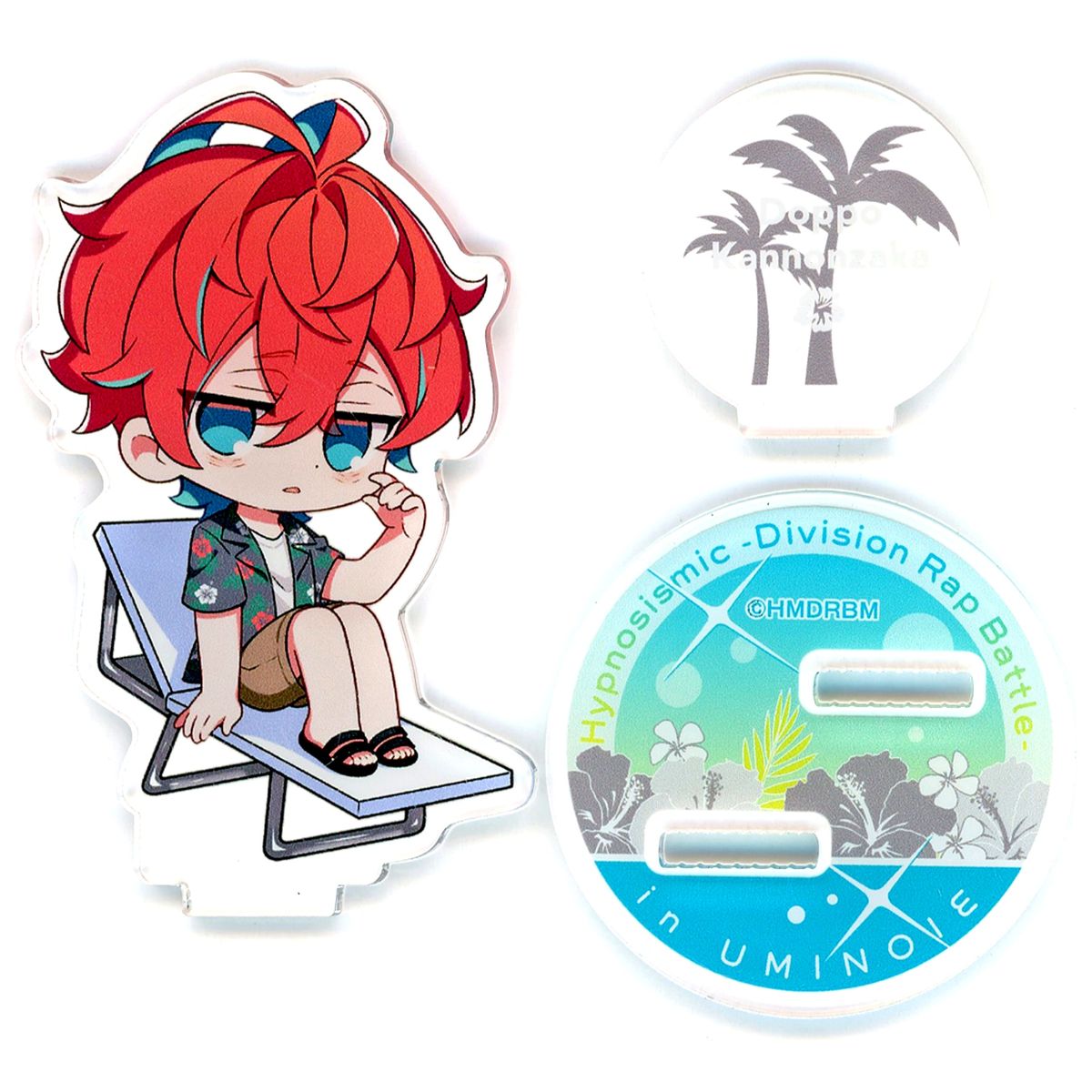 Doppo Kannonzaka Hypnosis Mic: Division Rap Battle in UMINOIE Beach House SWEETS PARADISE Trading Acrylic Stand [USED]