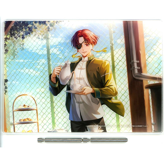 Hayato Suo Wind Breaker Furyo-tachi no Eiyutan Acrylic Plate C105 Goods [USED]