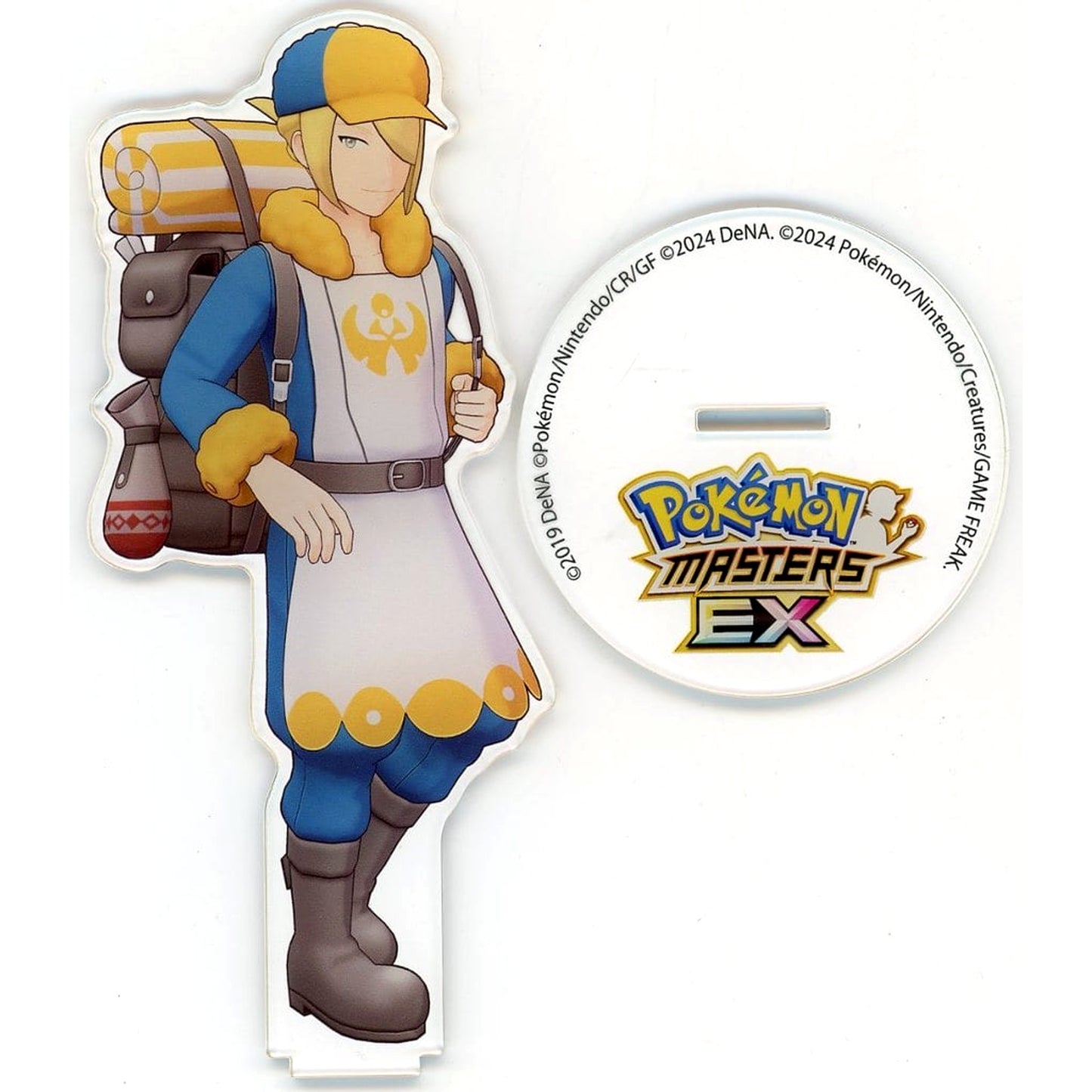 Pokemon Masters EX Volo Selectable Oshi Trainer Acrylic Stand Favorite Trainer Photo Championship Prize Acrylic Stands [USED]