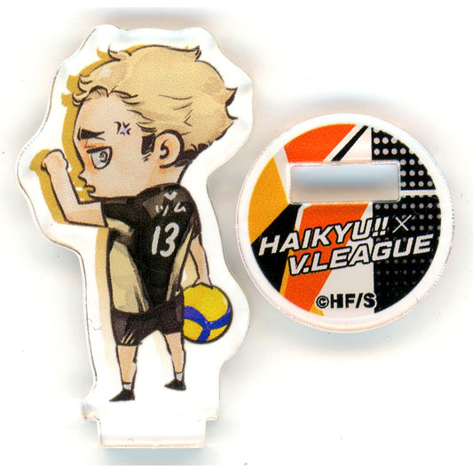 Atsumu Miya Haikyu!! x V.League Allstar Special Match The Volleyball Acrylic Mini Figure V.League Ver. [USED]