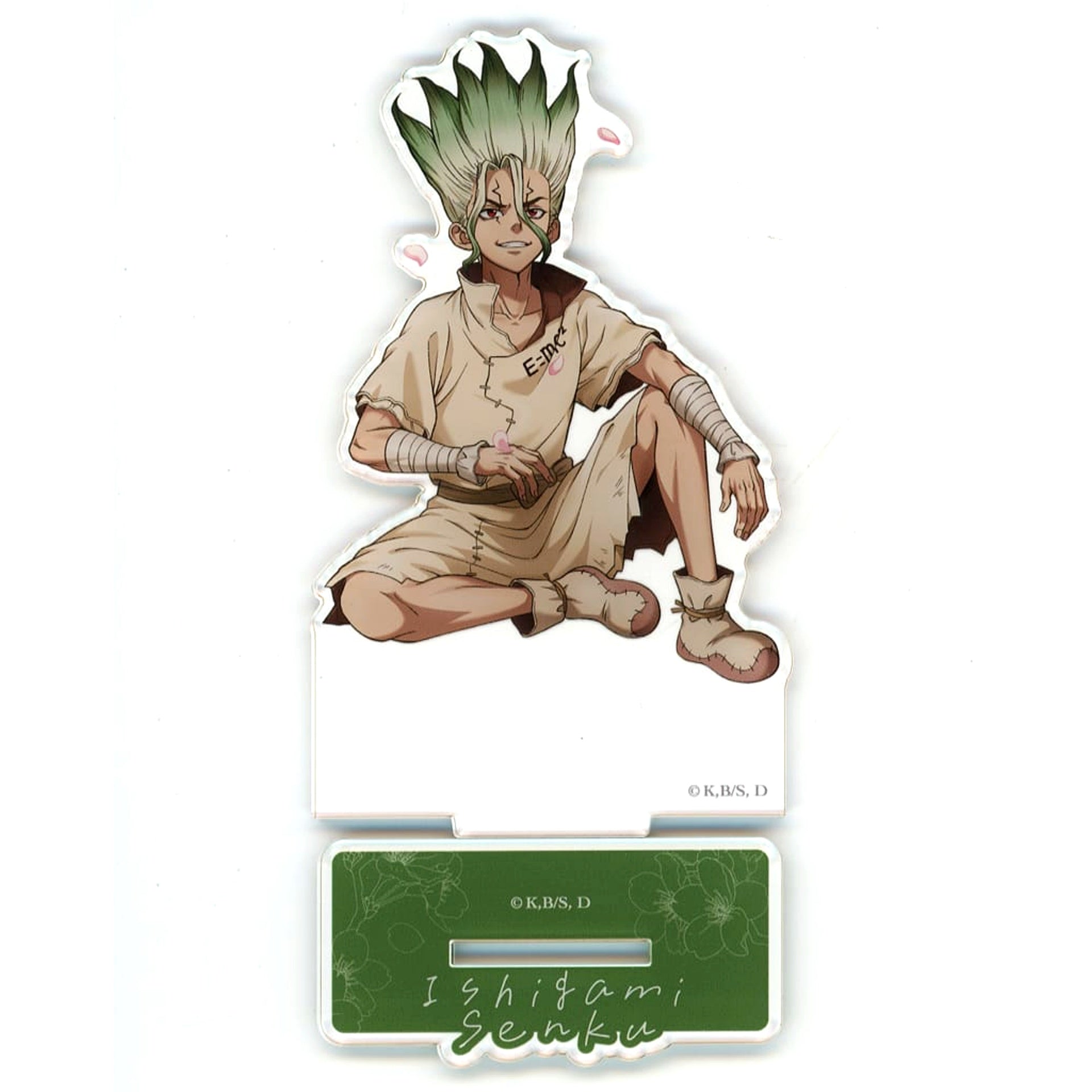Senku Ishigami Dr. STONE Limited Shop in Marui 2025 Spring Cherry Blossom Viewing Theme Acrylic Stand [USED]