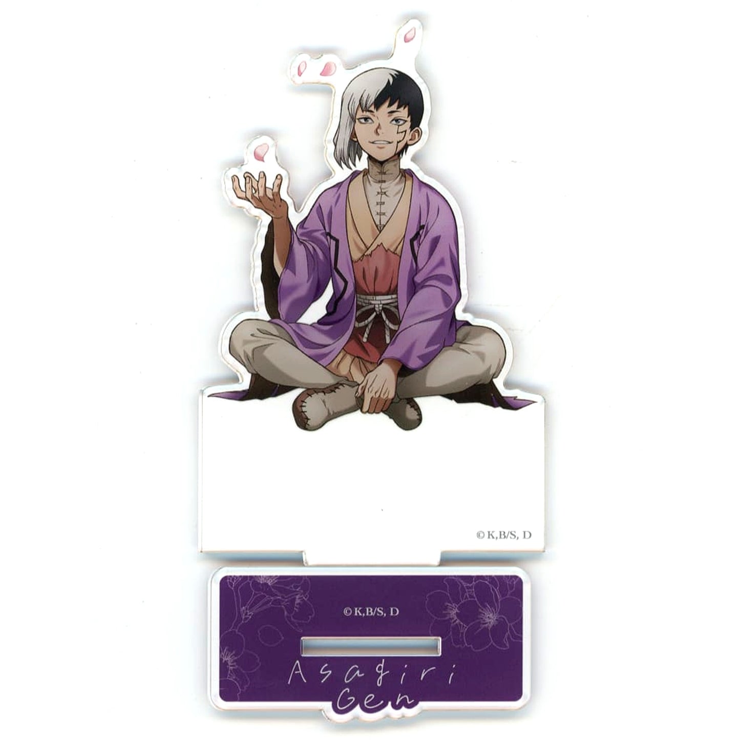 Gen Asagiri Dr. STONE Limited Shop in Marui 2025 Spring Cherry Blossom Viewing Theme Acrylic Stand [USED]