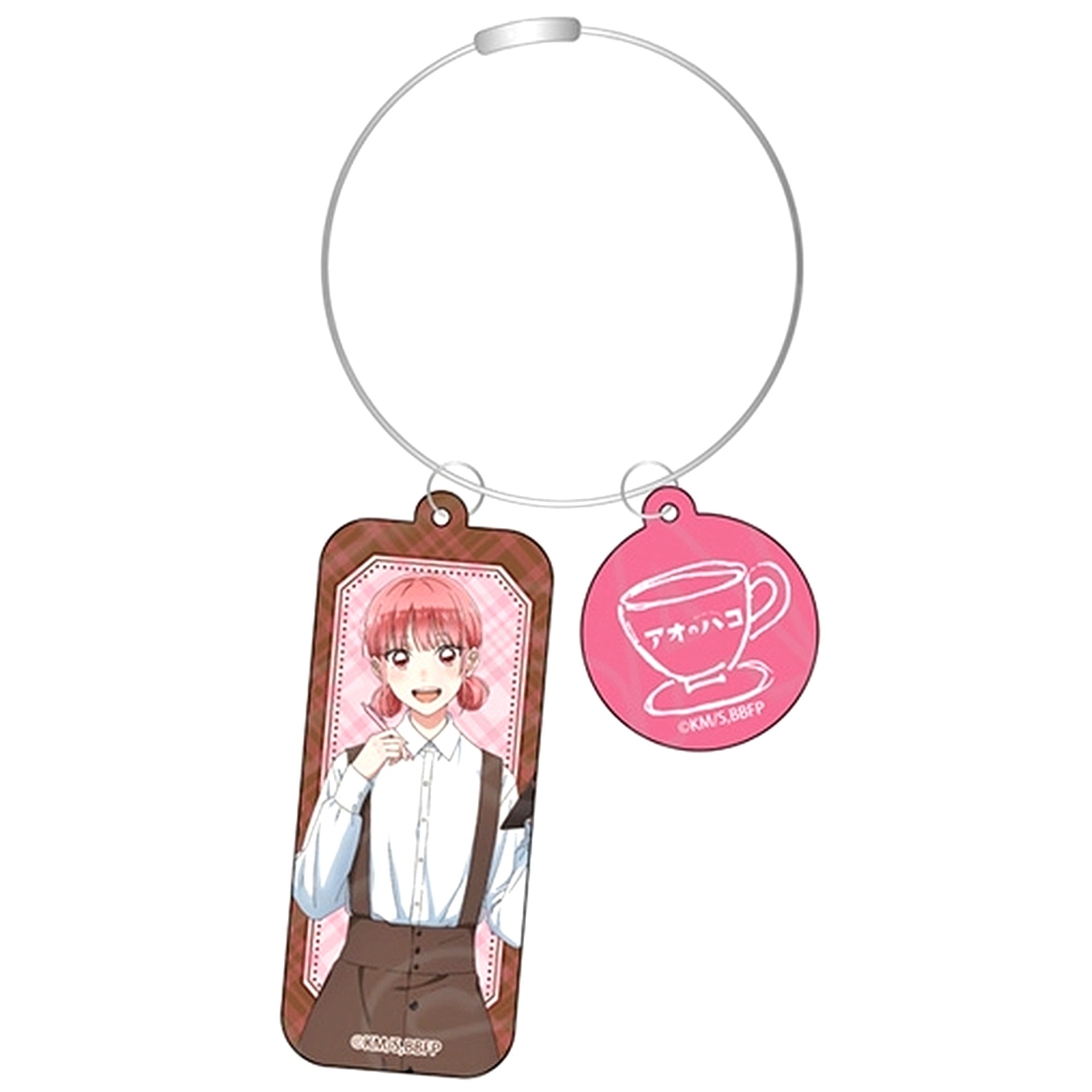 Hina Chono Blue Box Wire Keychain Cafe ver. [USED]