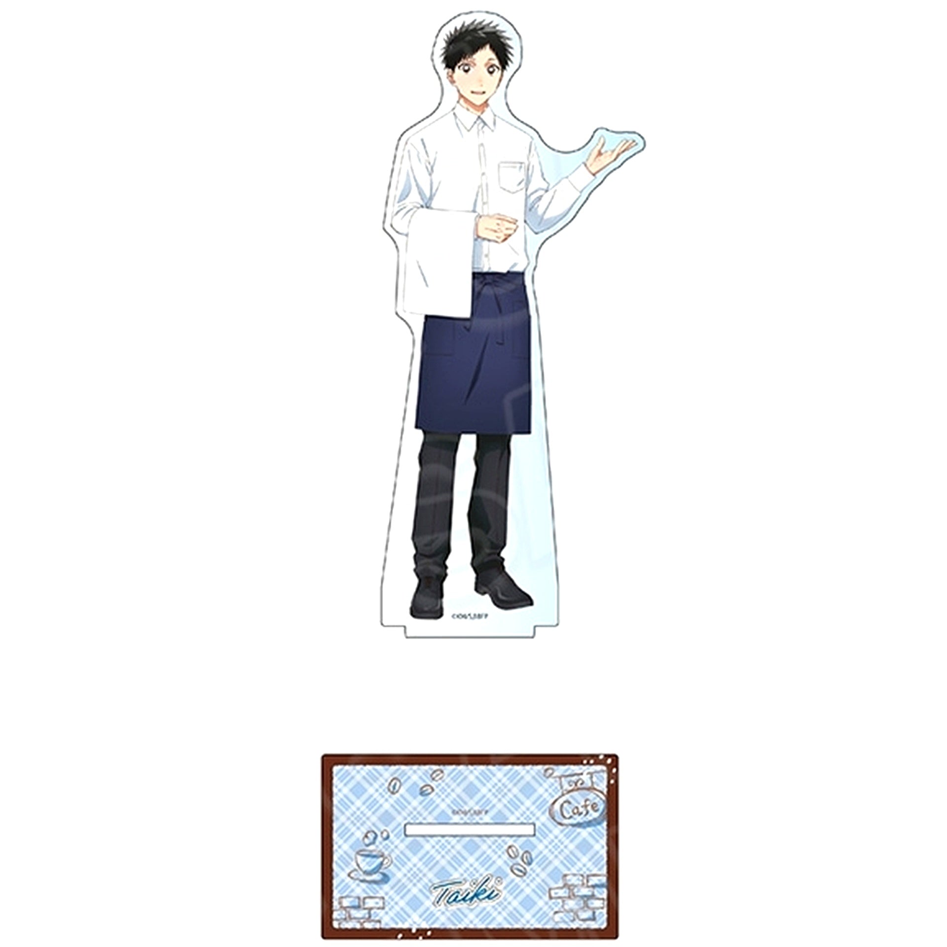 Taiki Inomata Blue Box Cafe Ver. Big Acrylic Stand [USED]