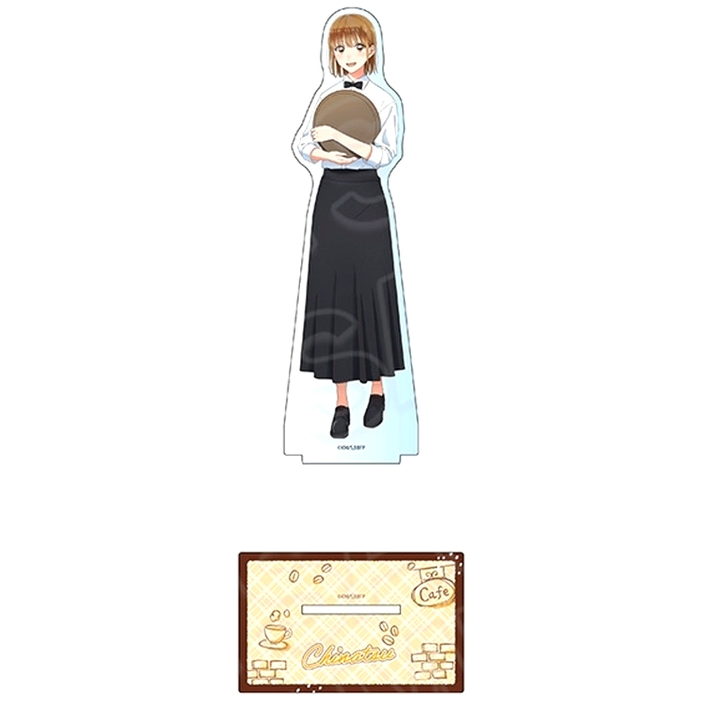 Chinatsu Kano Big Acrylic Stand Cafe Ver. Blue Box [USED]