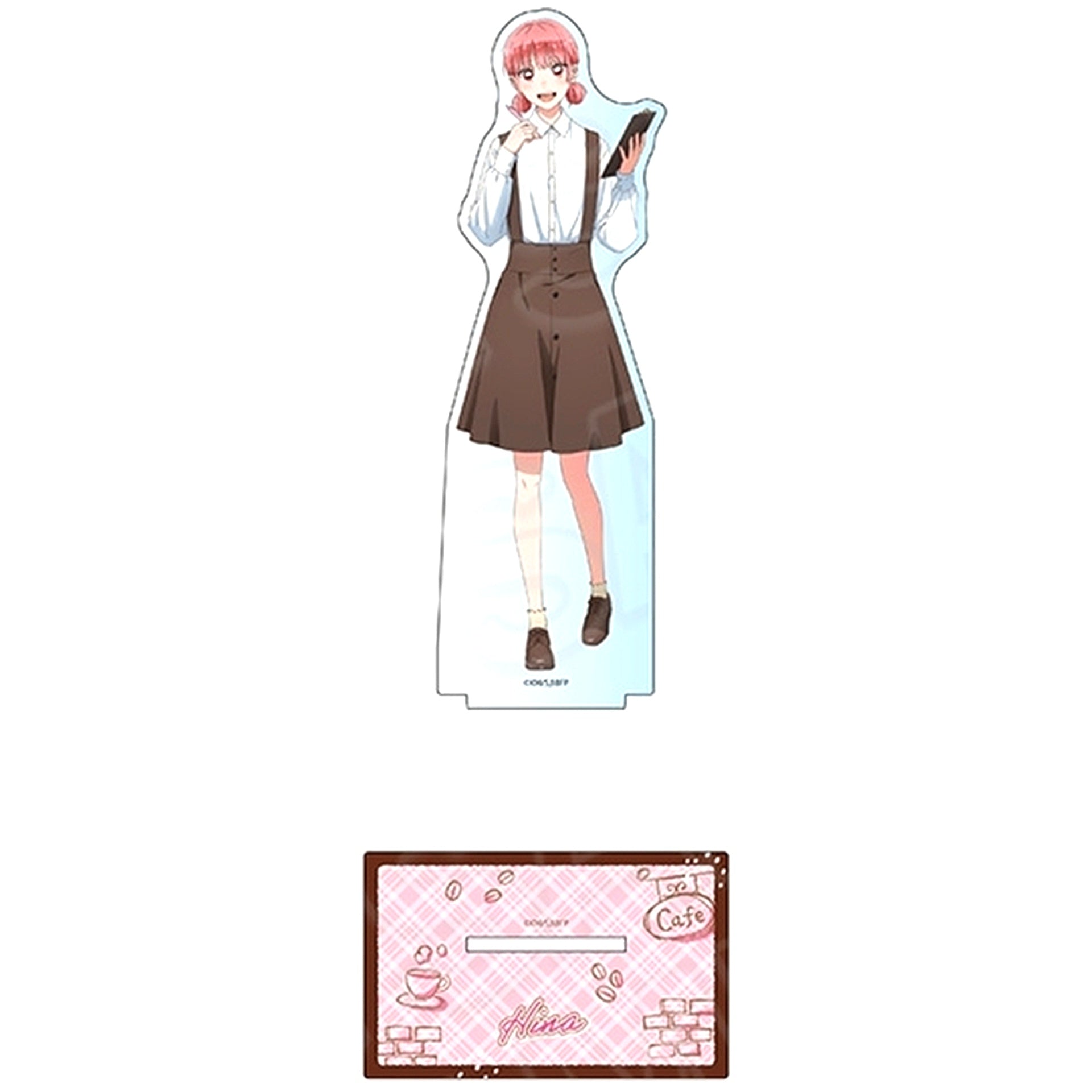 Hina Chono Big Acrylic Stand Cafe Ver. Blue Box [USED]
