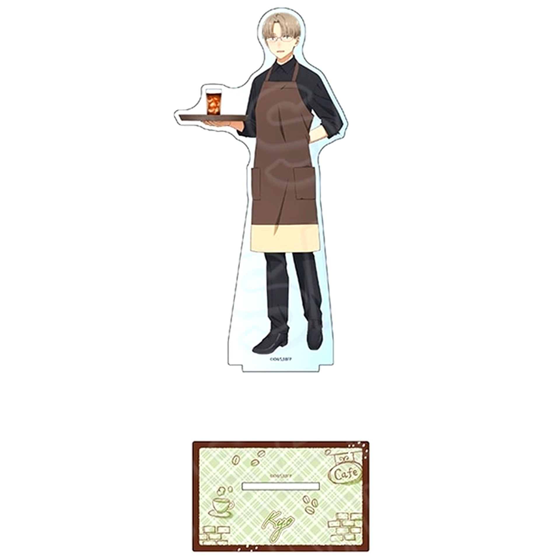 Kyo Kasahara Blue Box Cafe Ver. Big Acrylic Stand [USED]