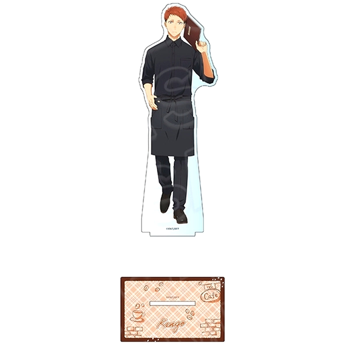 Kengo Haryu Blue Box Cafe Ver. Big Acrylic Stand [USED]