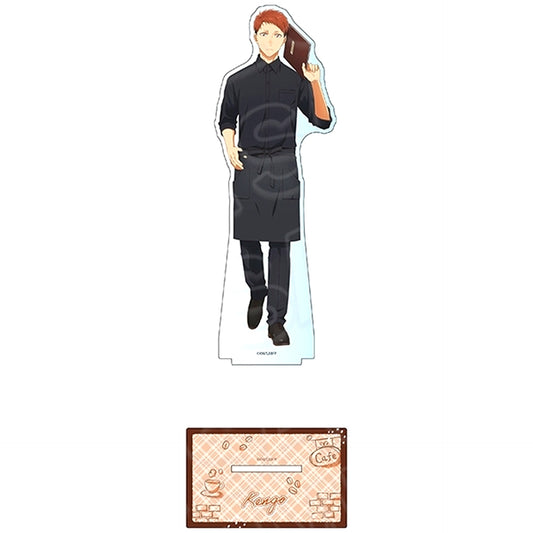 Kengo Haryu Blue Box Cafe Ver. Big Acrylic Stand [USED]