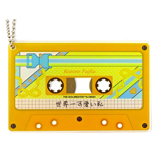 Kotone Fujita Gakuen Idolmaster Hatsuboshi Gakuen Retro Collection Official Cassette Tape Style Acrylic Keychain [USED]