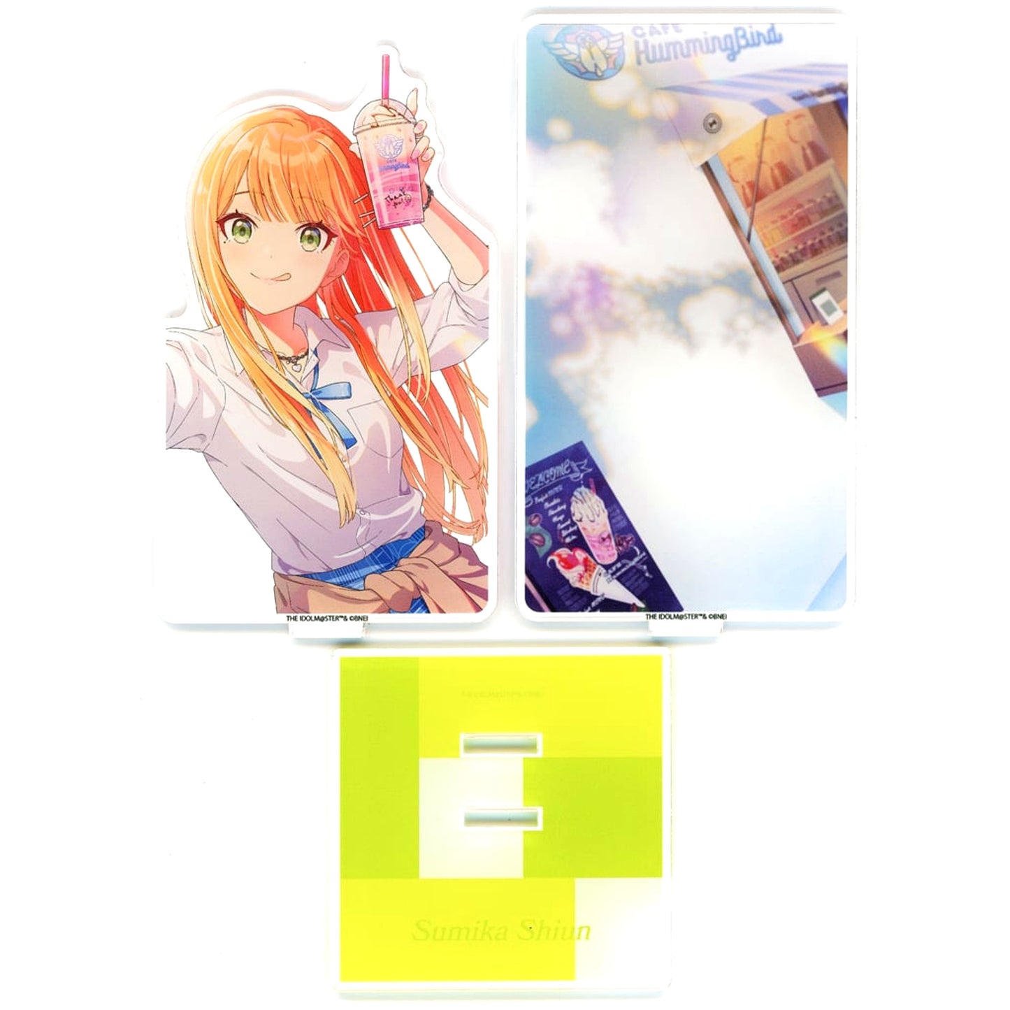 Sumika Shiun Gakuen Idolmaster Official 2-Layer Acrylic Stand Tame-Lie-One-Step [USED]
