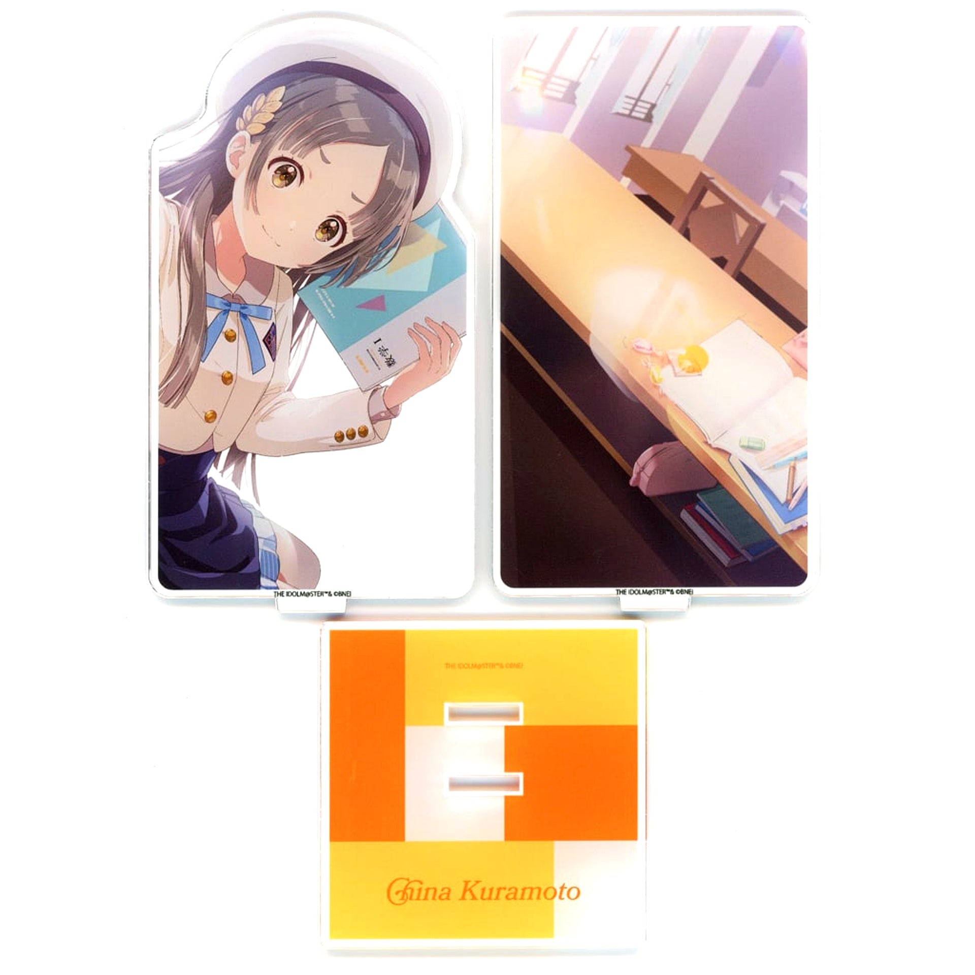 China Kuramoto Gakuen Idolmaster Official 2-Layer Acrylic Stand Wonder Scale [USED]