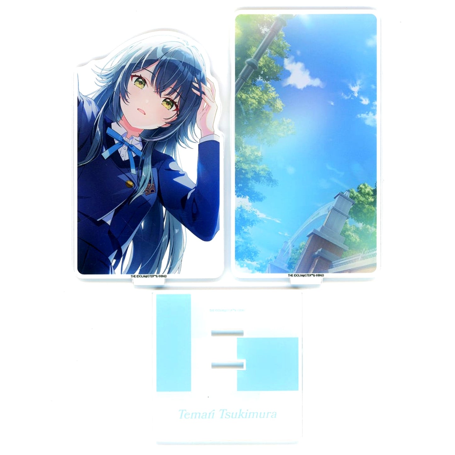 Temari Tsukimura Gakuen Idolmaster Official 2-Layer Acrylic Stand Luna say maybe [USED]