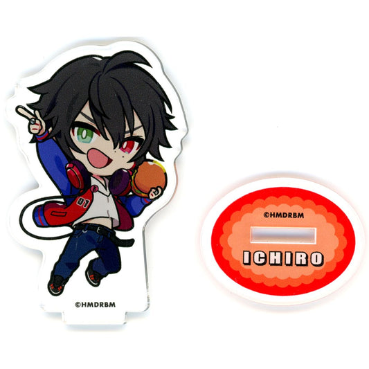 Ichiro Yamada Hypnosis Mic: Division Rap Battle Wendy's First Kitchen Trading Mini Acrylic Stand [USED]